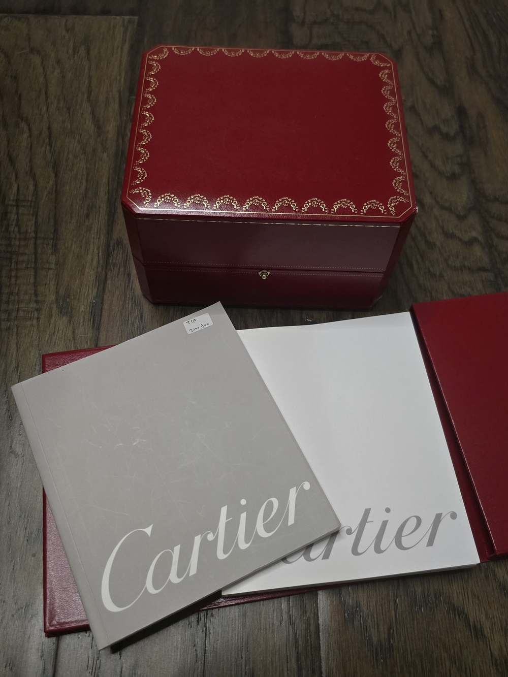 Cartier Pasha C Big Date Wristwatch in Silver with Red Presentation Box - Picture 5 of 5